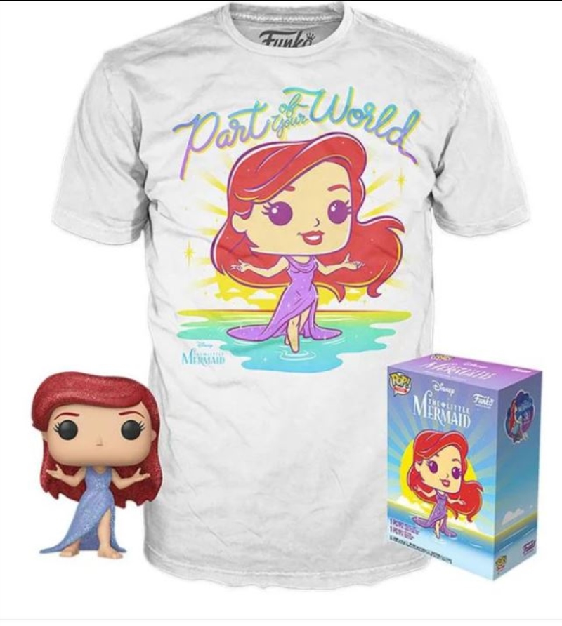 FUNKO ACTION FIGURES FUNKO POP & TEE THE LITTLE MERMAID S